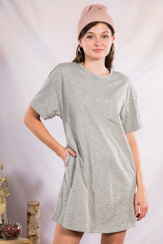 Short Sleeve T-Shirt Dress