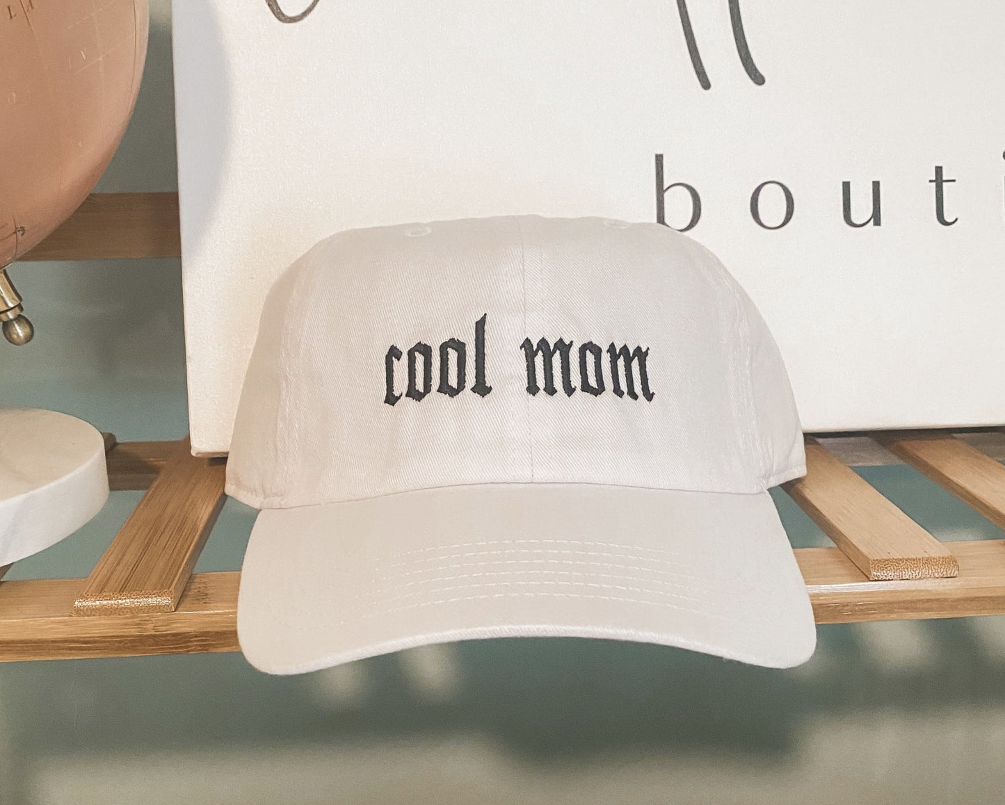 Cool Mom Hat - White